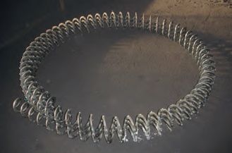 Rys. 15 
Spirala podwójna o długości ok. 10m (zwinięta
do transportu i składowania)